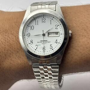 Silver Retro Men's Watch